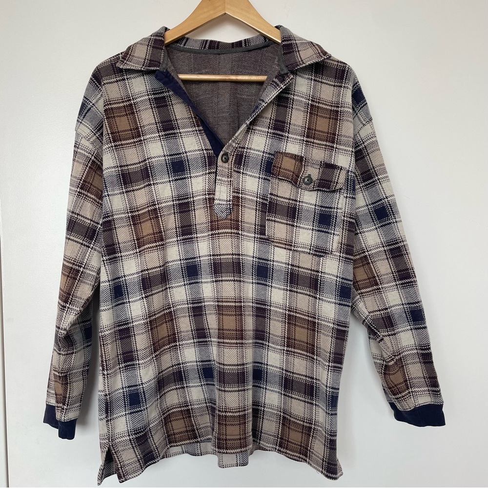 Collared flannel